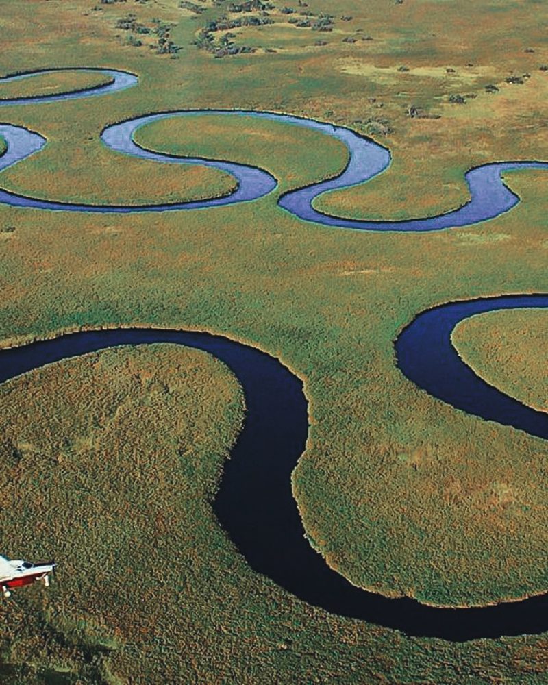 Flight-Over-Okavango-Delta Flight-Over-Okavango-Delta